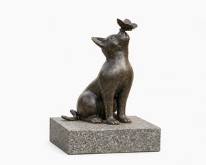 Bronzen Beeld Kat