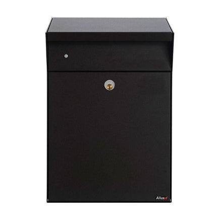 Allux Bjorn Brievenbus Zwart - Wandmontage - Doika - Pakketbrievenbus - Allux - 5701701473708 - F47370