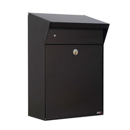 Allux Bjorn Brievenbus Zwart - Wandmontage - Doika - Pakketbrievenbus - Allux - 5701701473708 - F47370