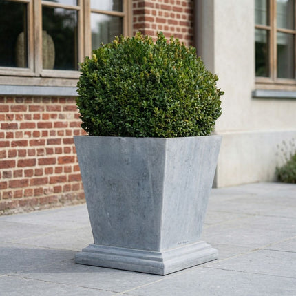 Conische arduinen plantenbak met voet 50x35x63 cm - Doika - Plantenbak - Doika - 5420024201248 - Cone classic 50x35x63