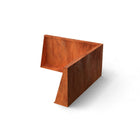 Geroba Keerwand Fronta Cortenstaal binnenhoek 50x50x75 cm - Doika - Keerwand - Geroba -  - RETACCA5