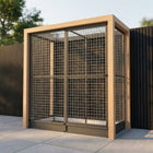 Ren Valentijn 193 x 99 x 202 - Aluminium - Doika - Ren - Glorenza - 8720094050812 - 8720094050812