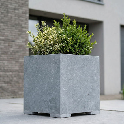 Vierkante arduinen plantenbak met bodem 50x50x52 cm - Modern - Doika - Plantenbak - Doika - 5420024201033 - Square modern  50x50x52 (2cm)