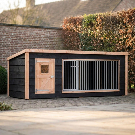 Voldux Hondenhok Reno XL 342 x 130 x 132 cm - Doika - Hondenhok - Voldux - 8720569162323 - 8720569162323