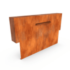 CascadiOC7 waterval (op vijver) - 125x25x160cm 69kg - cortenstaal - LetterBox - Waterval - Geroba - CascadiOC7