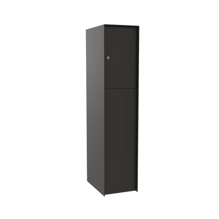 eSafe Fenix Front Pakketbrievenbus Kwartsgrijs RAL 7039 - Doika BV - Pakketbrievenbus - eSafe - -