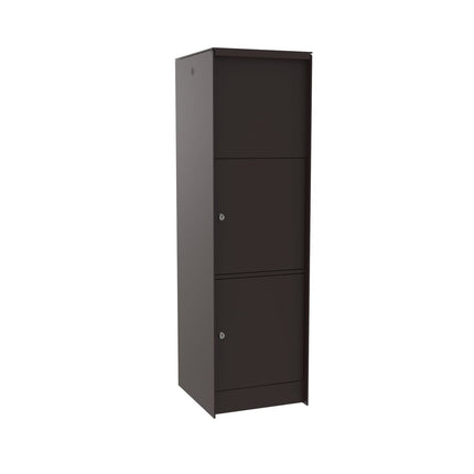 eSafe Fenix Top Large Pakketbrievenbus Grijsbruin RAL 8019 - Doika BV - Pakketbrievenbus - eSafe - -