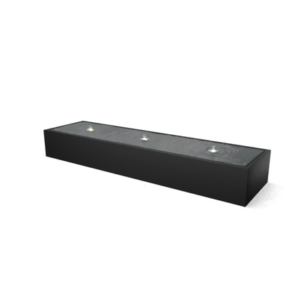 Geroba Taula aluminium watertafel rechthoek 500x150x40cm 158kg - Doika BV - Watertafel - Geroba - TaulaAA1
