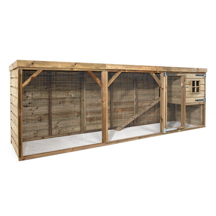 Konijnenhok Binky 363 x 95 x 124 cm - Doika BV - Konijnenhok - Doika BV - 8720569173091 - 8720569173091