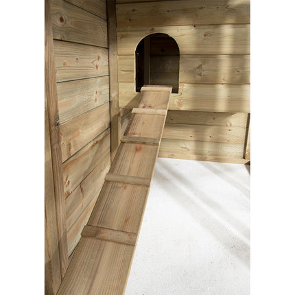 Konijnenhok Jip 243 x 95 x 124 cm - Doika BV - Konijnenhok - Doika BV - 8720569173077 - 8720569173077
